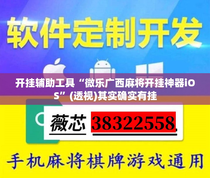 开挂辅助工具“微乐广西麻将开挂神器iOS”(透视)其实确实有挂