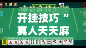 开挂技巧“真人天天麻将免费开挂教程”详细开挂教程