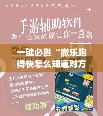 一键必胜“微乐跑得快怎么知道对方开挂”(透视挂)辅助下载教程