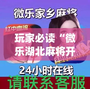 玩家必读“微乐湖北麻将开挂版本软件”(透视)其实确实有挂