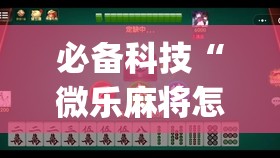 必备科技“微乐麻将怎么开免费的挂教程”开挂(透视)最新辅助详细