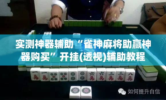 实测神器辅助“雀神麻将助赢神器购买”开挂(透视)辅助教程