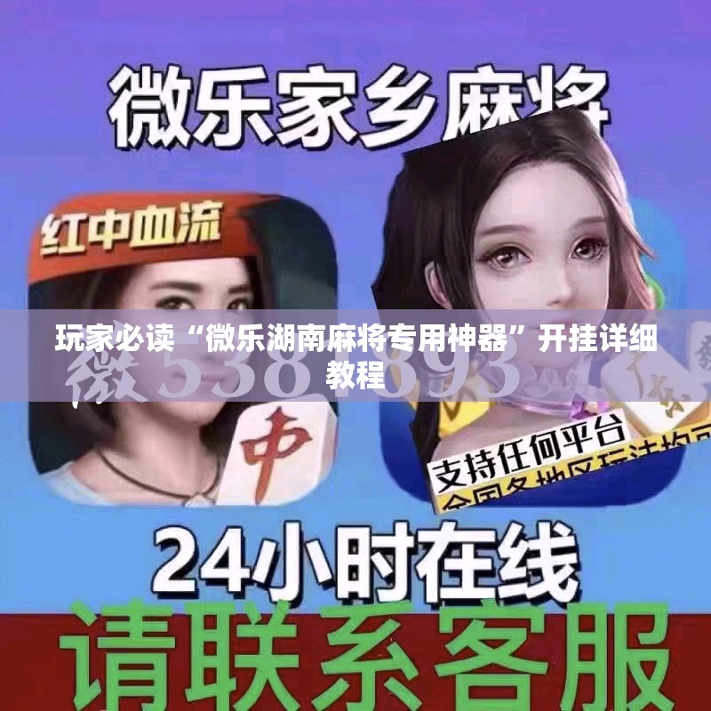玩家必读“微乐湖南麻将专用神器”开挂详细教程