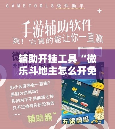 辅助开挂工具“微乐斗地主怎么开免费的挂”开挂详细教程