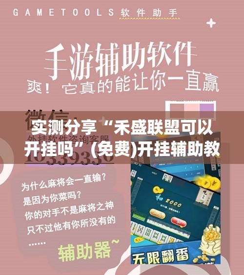 实测分享“禾盛联盟可以开挂吗	”(免费)开挂辅助教学(最新辅助开挂教程)