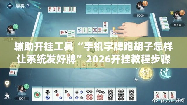 辅助开挂工具“手机字牌跑胡子怎样让系统发好牌”2026开挂教程步骤