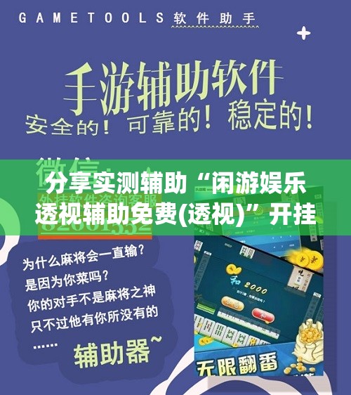 分享实测辅助“闲游娱乐透视辅助免费(透视)”开挂辅助脚本+详细开挂安装教程