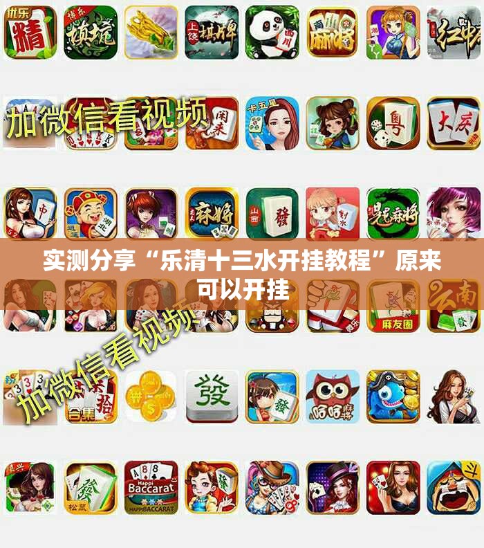 实测分享“乐清十三水开挂教程”原来可以开挂