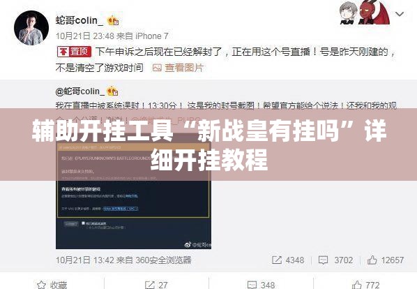 辅助开挂工具“新战皇有挂吗”详细开挂教程
