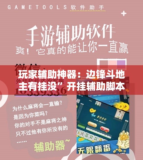 玩家辅助神器：边锋斗地主有挂没”开挂辅助脚本+详细开挂安装教程
