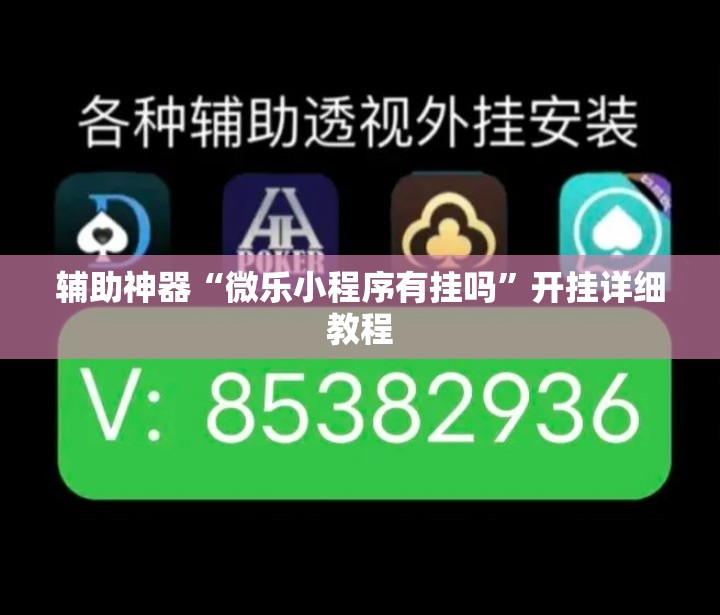 辅助神器“微乐小程序有挂吗	”开挂详细教程