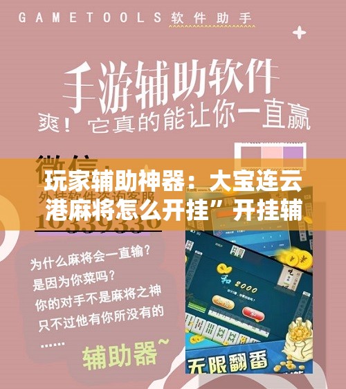 玩家辅助神器：大宝连云港麻将怎么开挂	”开挂辅助脚本+详细开挂安装教程