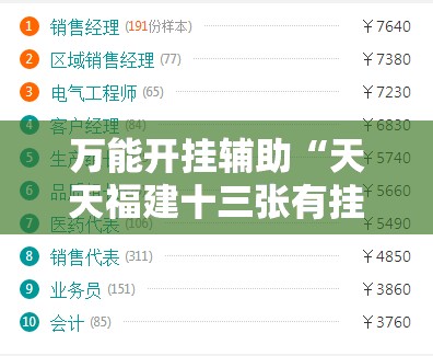 万能开挂辅助“天天福建十三张有挂吗”开挂辅助脚本+详细开挂安装教程