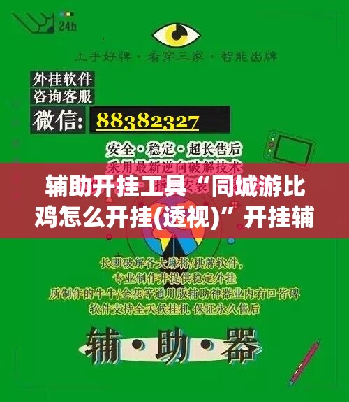 辅助开挂工具“同城游比鸡怎么开挂(透视)”开挂辅助脚本+详细开挂安装教程