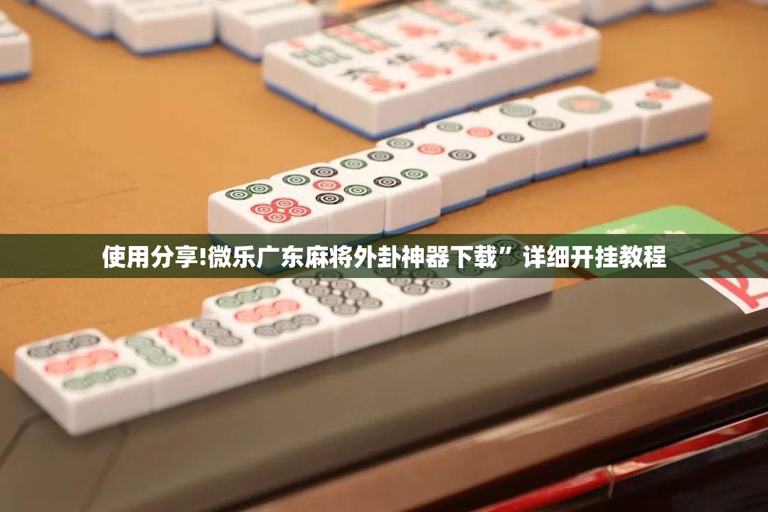 使用分享!微乐广东麻将外卦神器下载”详细开挂教程
