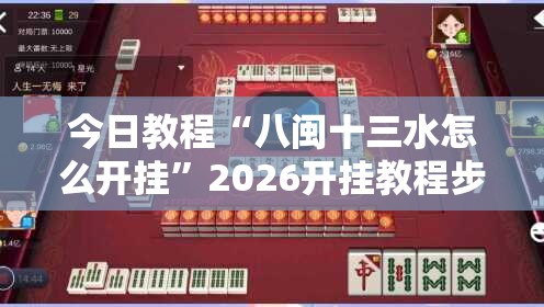 今日教程“八闽十三水怎么开挂”2026开挂教程步骤