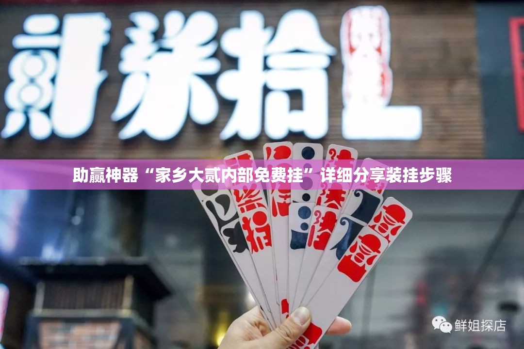 助赢神器“家乡大贰内部免费挂	”详细分享装挂步骤