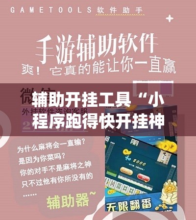 辅助开挂工具“小程序跑得快开挂神器	”开挂(透视)辅助神器