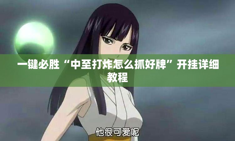 一键必胜“中至打炸怎么抓好牌”开挂详细教程