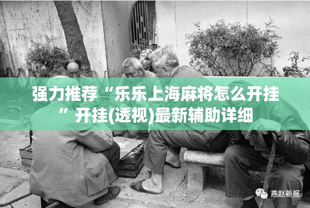 强力推荐“乐乐上海麻将怎么开挂”开挂(透视)最新辅助详细