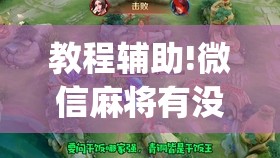 教程辅助!微信麻将有没有开挂神器”开挂(透视)辅助教程