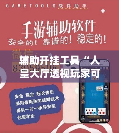 辅助开挂工具“人皇大厅透视玩家可以看到其他人的牌吗	”开挂(透视)辅助教程