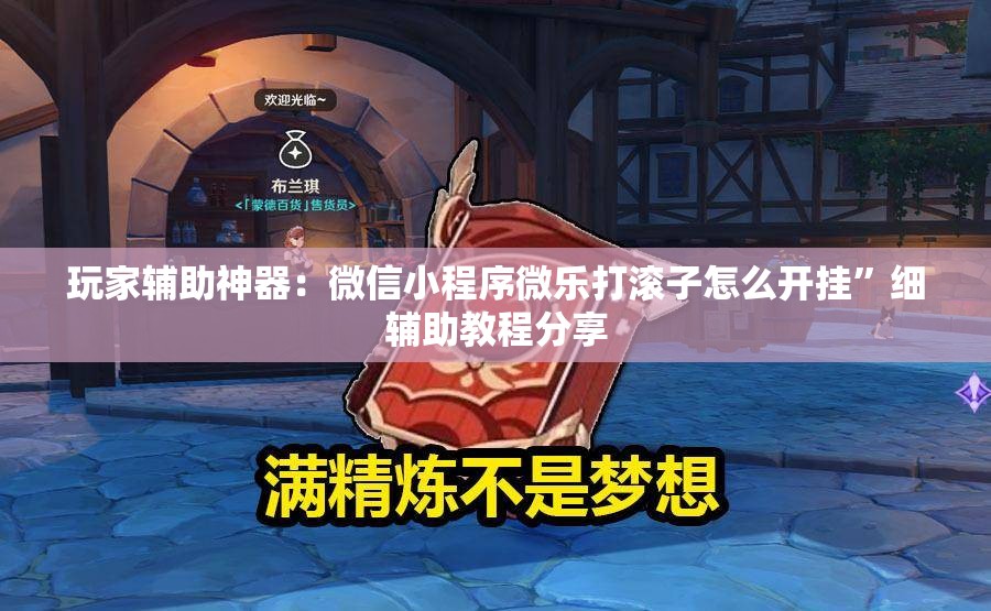 玩家辅助神器：微信小程序微乐打滚子怎么开挂”细辅助教程分享