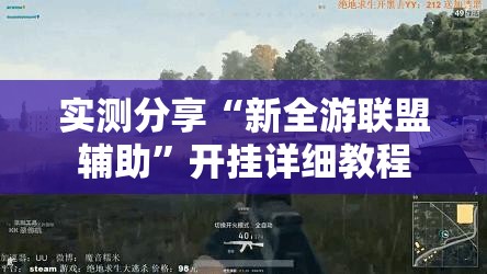 实测分享“新全游联盟辅助”开挂详细教程