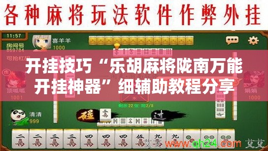 开挂技巧“乐胡麻将陇南万能开挂神器”细辅助教程分享