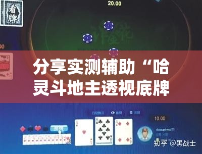 分享实测辅助“哈灵斗地主透视底牌”科技辅助神器手机版