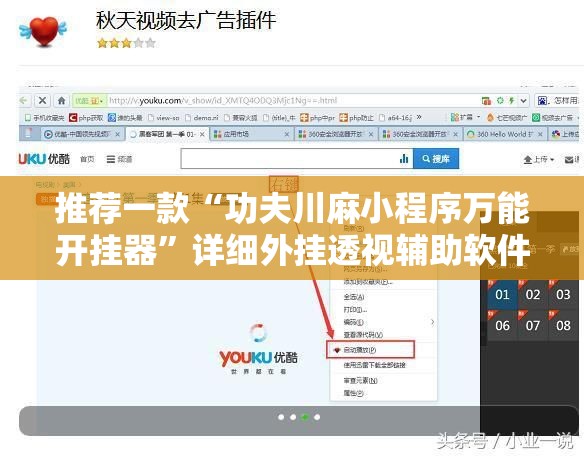推荐一款“功夫川麻小程序万能开挂器”详细外挂透视辅助软件教程