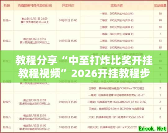 教程分享“中至打炸比奖开挂教程视频”2026开挂教程步骤