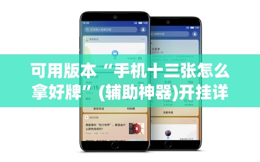 可用版本“手机十三张怎么拿好牌”(辅助神器)开挂详细教程