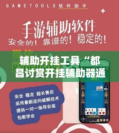 辅助开挂工具“都昌讨赏开挂辅助器通用版”详细分享装挂步骤