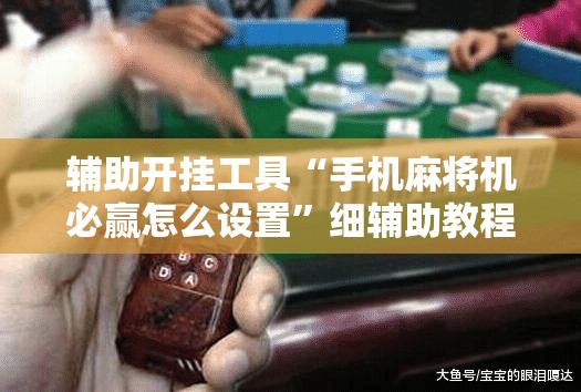 辅助开挂工具“手机麻将机必赢怎么设置”细辅助教程分享