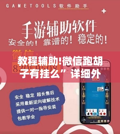教程辅助!微信跑胡子有挂么”详细外挂透视辅助软件教程