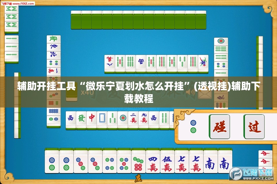 辅助开挂工具“微乐宁夏划水怎么开挂”(透视挂)辅助下载教程