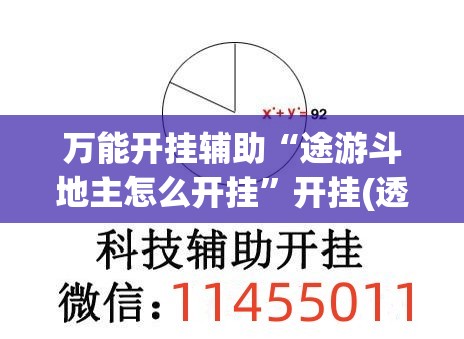万能开挂辅助“途游斗地主怎么开挂”开挂(透视)辅助教程