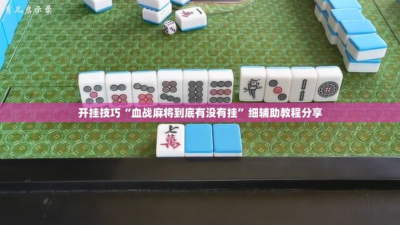 开挂技巧“血战麻将到底有没有挂	”细辅助教程分享
