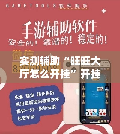 实测辅助“旺旺大厅怎么开挂”开挂(透视)辅助教程