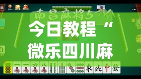 今日教程“微乐四川麻将有没有挂”开挂(透视)辅助教程