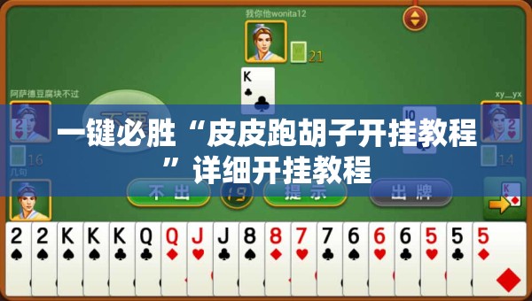 一键必胜“皮皮跑胡子开挂教程”详细开挂教程
