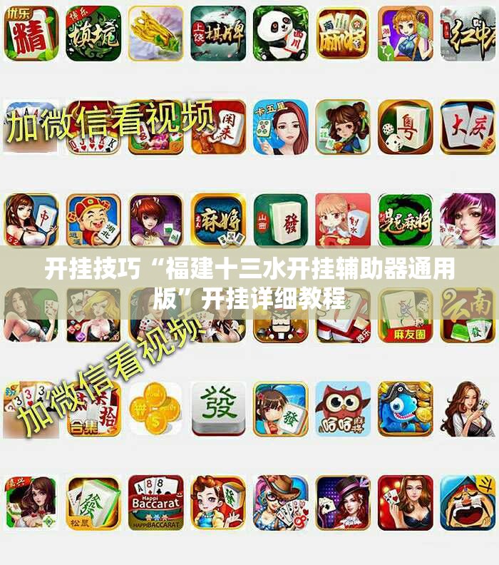 开挂技巧“福建十三水开挂辅助器通用版”开挂详细教程