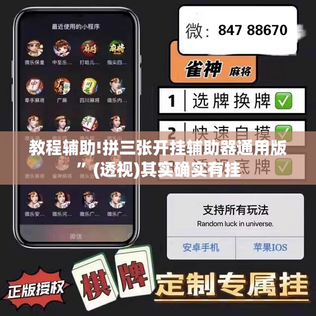 教程辅助!拼三张开挂辅助器通用版”(透视)其实确实有挂