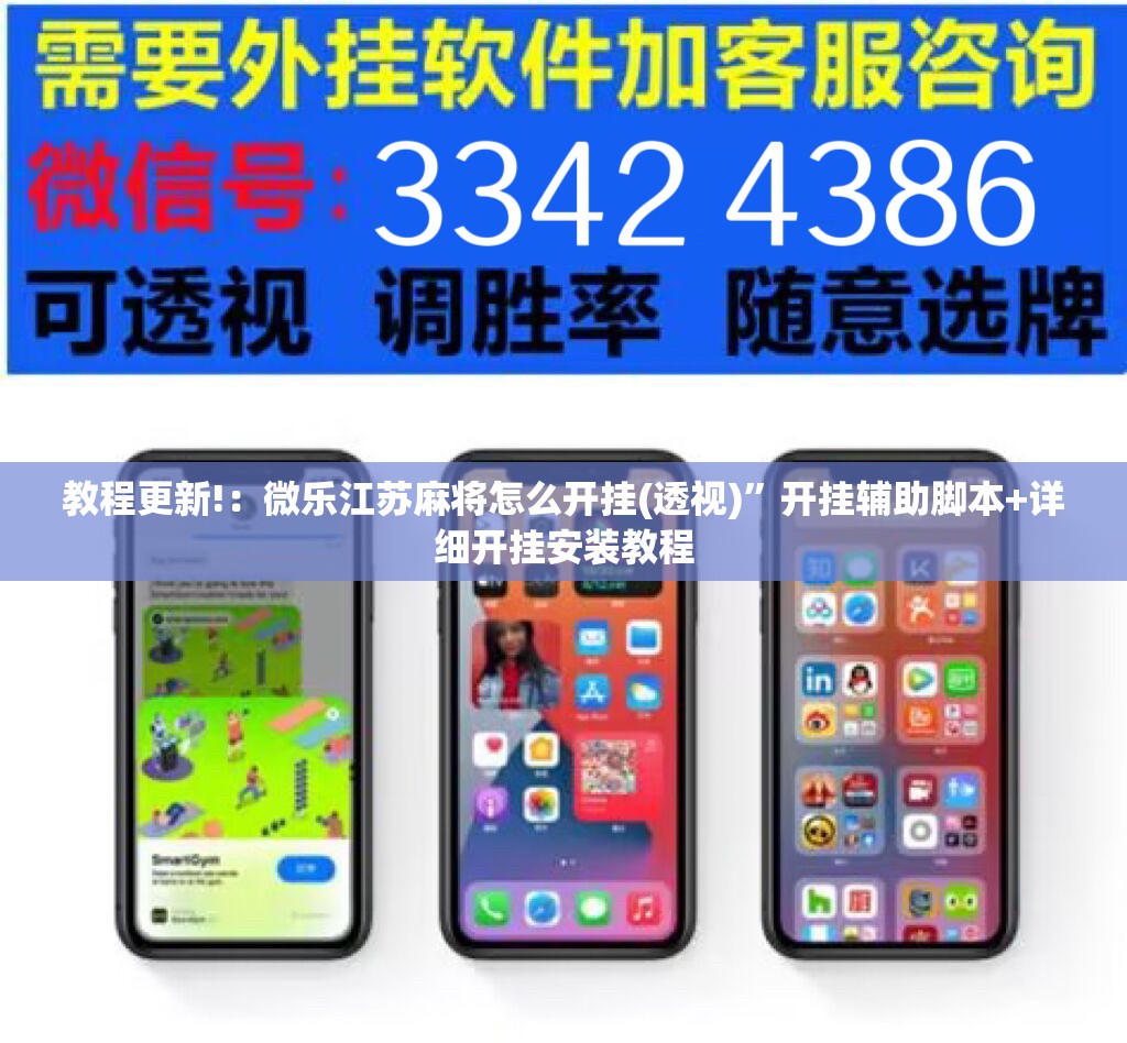 教程更新!：微乐江苏麻将怎么开挂(透视)”开挂辅助脚本+详细开挂安装教程