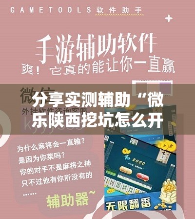分享实测辅助“微乐陕西挖坑怎么开挂	”原来可以开挂