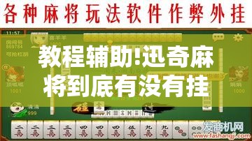 教程辅助!迅奇麻将到底有没有挂”开挂详细教程