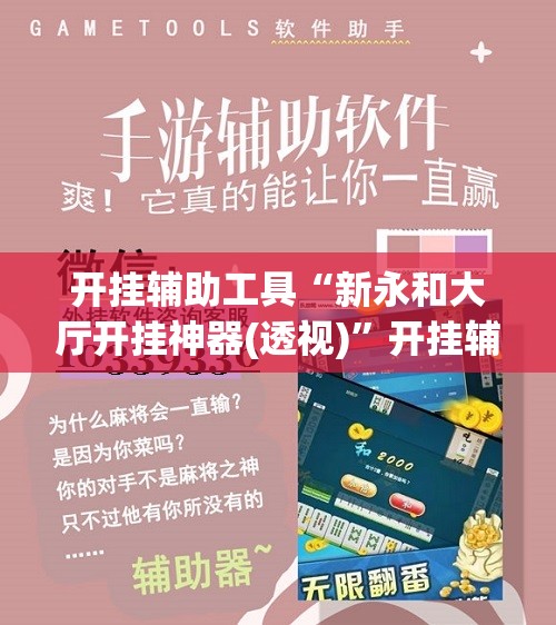 开挂辅助工具“新永和大厅开挂神器(透视)	”开挂辅助脚本+详细开挂安装教程
