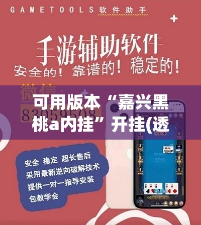 可用版本“嘉兴黑桃a内挂	”开挂(透视)辅助教程