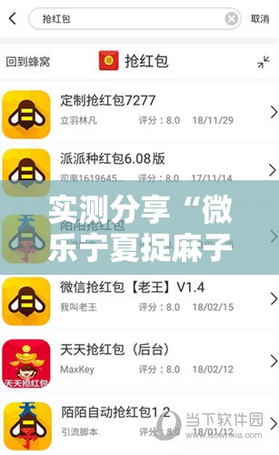 实测分享“微乐宁夏捉麻子必赢神器是真的吗	”详细分享装挂步骤